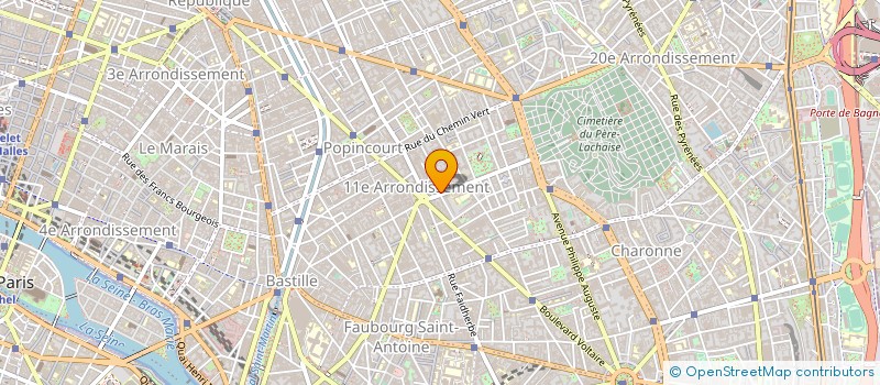 localisation de l'entreprise MONSIEUR MONCEF DHAMENA à PARIS
