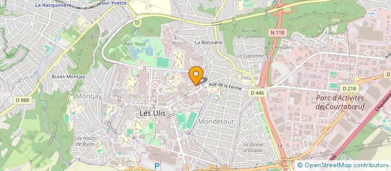 localisation de l'entreprise MONSIEUR MONCEF FEKI  LES ULIS