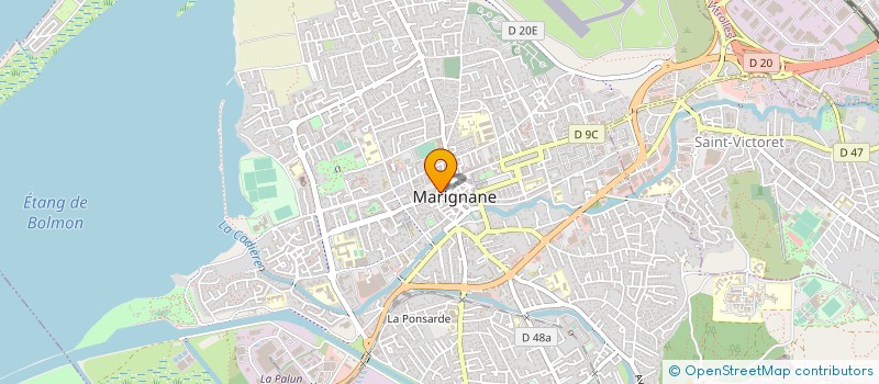 localisation de l'entreprise MONSIEUR MONCEF GHENIM à MARIGNANE