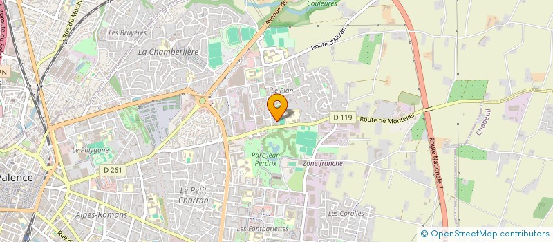 localisation de l'entreprise MONSIEUR MONCEF HAFSOUNI  VALENCE