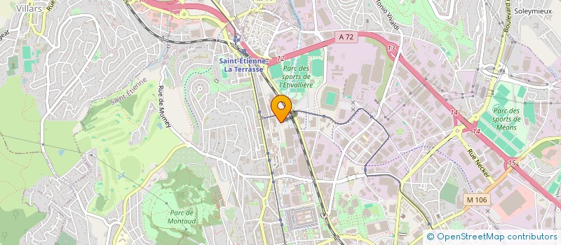 localisation de l'entreprise MONSIEUR MONCEF HEDROUG  SAINT-ETIENNE