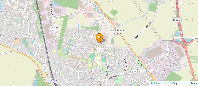 localisation de l'entreprise MONSIEUR MONCEF HELLEK à VERT-SAINT-DENIS
