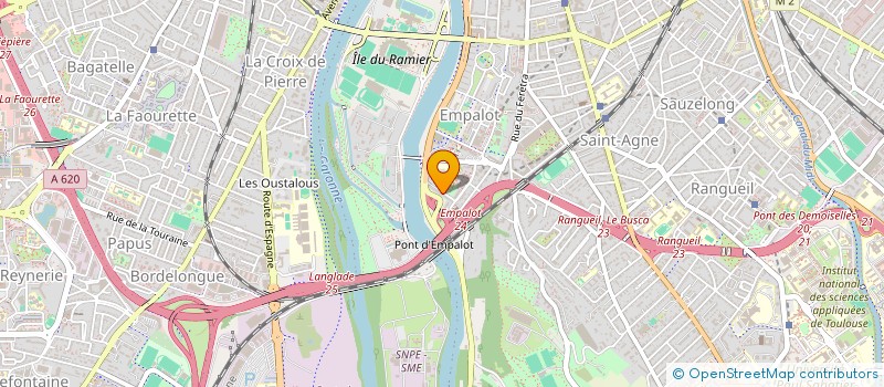localisation de l'entreprise MONSIEUR MONCEF LADHARI à TOULOUSE