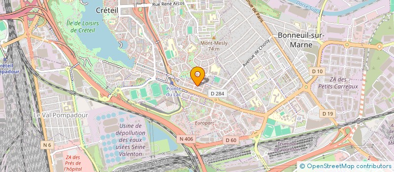 localisation de l'entreprise MONSIEUR MONCEF LAHLOU à CRETEIL