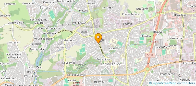 localisation de l'entreprise MONSIEUR MONCEF MABROUK à BREST