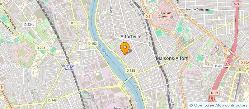 localisation de l'entreprise MONSIEUR MONCEF MAHMOUDI  ALFORTVILLE