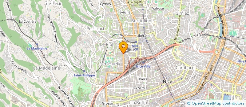localisation de l'entreprise MONSIEUR MONCEF MEJRI à NICE
