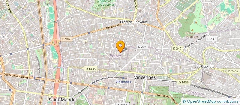 localisation de l'entreprise MONSIEUR MONCEF NOUIRI à MONTREUIL