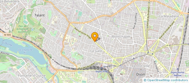 localisation de l'entreprise MONSIEUR MONDHER FERJANI  DIJON