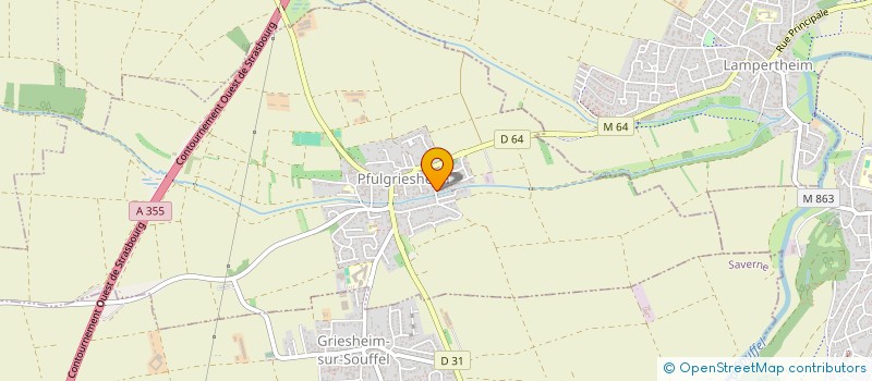 localisation de l'entreprise MONSIEUR MONDHER LAHMAR  PFULGRIESHEIM