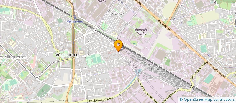 localisation de l'entreprise MONSIEUR MONDHER MEKKI  VENISSIEUX