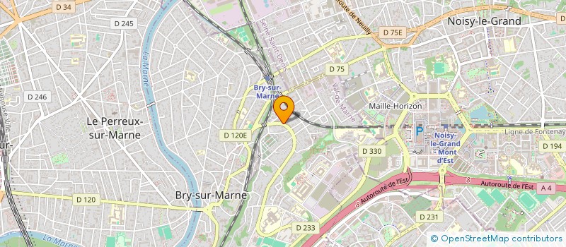 localisation de l'entreprise MONSIEUR MONDHER NAFFATI  BRY-SUR-MARNE