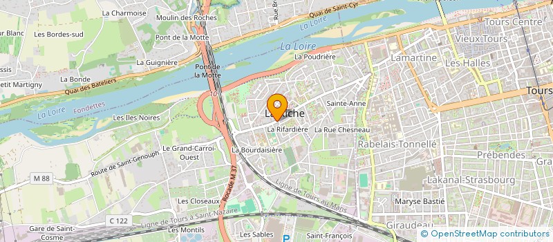 localisation de l'entreprise MONSIEUR MONDHER SOUEI  LA RICHE