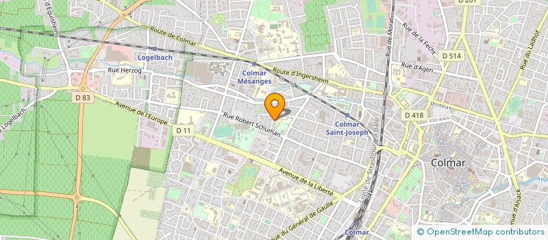 localisation de l'entreprise MONSIEUR MONDHER SOULI  COLMAR