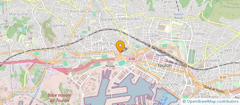 localisation de l'entreprise MONSIEUR MONDHER TOUNSI  TOULON