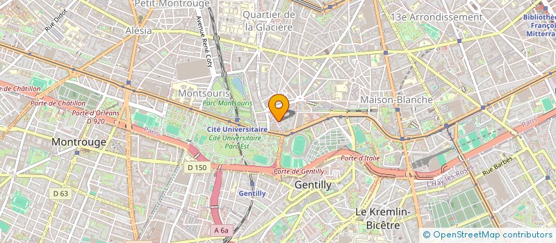 localisation de l'entreprise MONSIEUR MONDIYE SISSOKO  PARIS