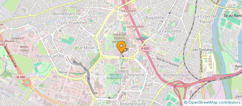 localisation de l'entreprise MONSIEUR MONDJTABA SADAGHAT à TOULOUSE