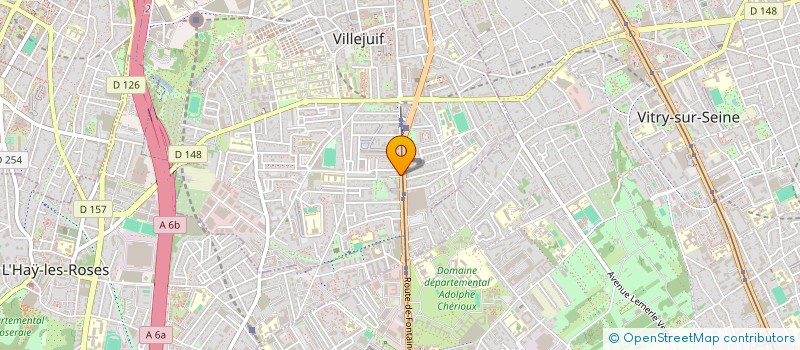 localisation de l'entreprise MONSIEUR MONE LAM  VILLEJUIF