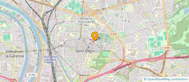 localisation de l'entreprise MONSIEUR MONEL LADOUCEUR  SAINT-DENIS