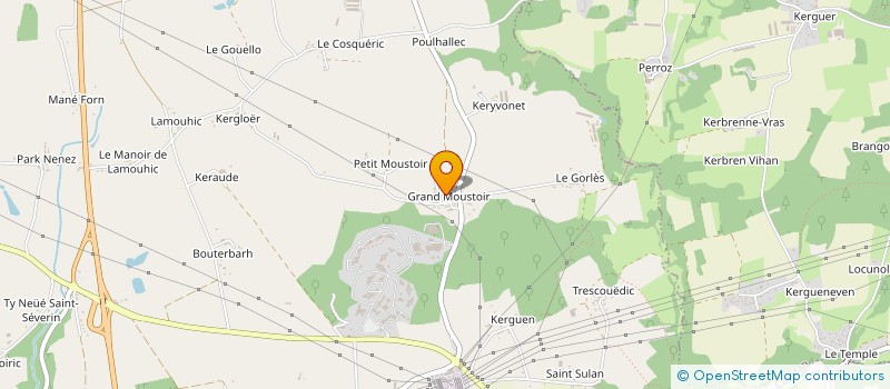 localisation de l'entreprise MONSIEUR MONENGUE MATOUBELA à CAUDAN