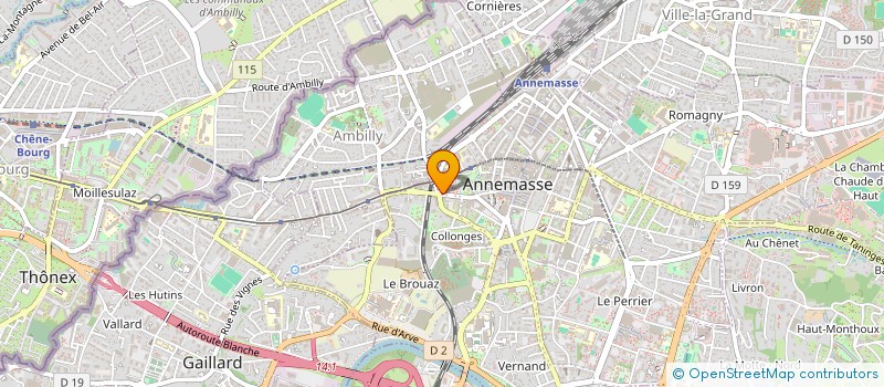 localisation de l'entreprise MONSIEUR MONG TAN à ANNEMASSE