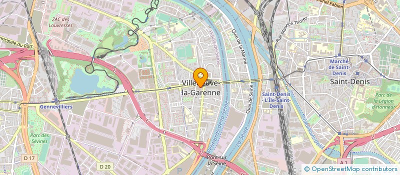 localisation de l'entreprise MONSIEUR MONGI BENZAGDAN à VILLENEUVE-LA-GARENNE