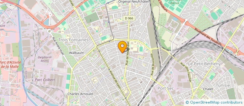 localisation de l'entreprise MONSIEUR MONGI HAMMAMI  PARIS