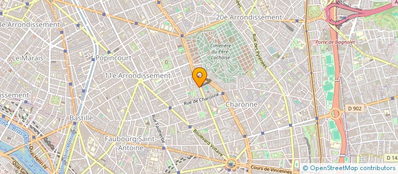 localisation de l'entreprise MONSIEUR MONGI MAKNI  PARIS