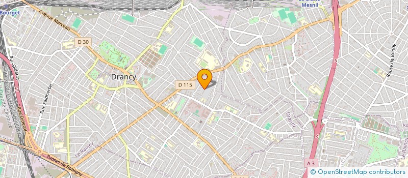 localisation de l'entreprise MONSIEUR MONGI THABET à DRANCY