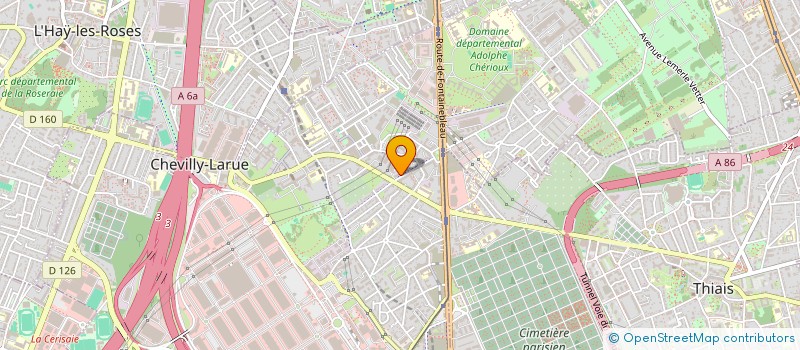 localisation de l'entreprise MONSIEUR MONHAIM LAZAAR  CHEVILLY-LARUE