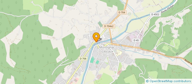 localisation de l'entreprise MONSIEUR MONIQUE BAUNAC à MONTIGNAC-LASCAUX