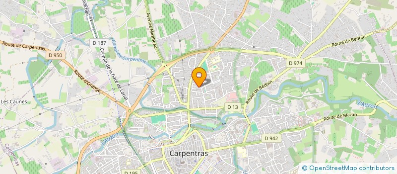 localisation de l'entreprise MONSIEUR MONIR BEN ABDELLAH à CARPENTRAS