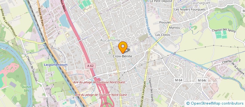 localisation de l'entreprise MONSIEUR MONIR CHEBILA  TOULOUSE