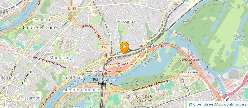 localisation de l'entreprise MONSIEUR MONIR GABEL à CALUIRE-ET-CUIRE