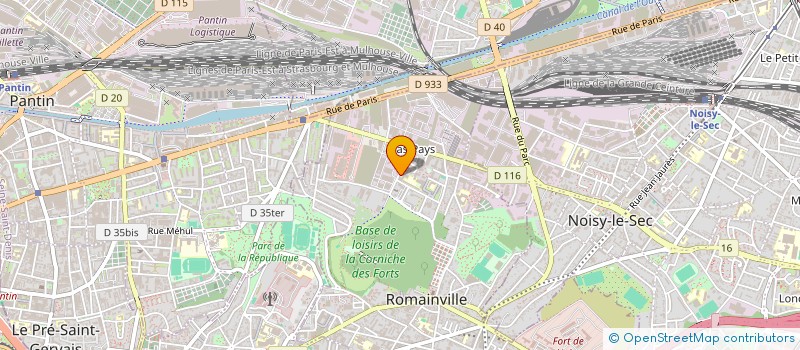 localisation de l'entreprise MONSIEUR MONIR ZAMAN à LA COURNEUVE