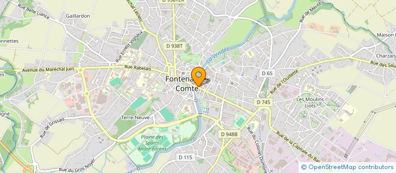 localisation de l'entreprise MONSIEUR MONIVANN POM à FONTENAY-LE-COMTE