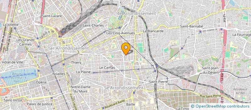 localisation de l'entreprise MONSIEUR MONJI HOUIDI  MARSEILLE