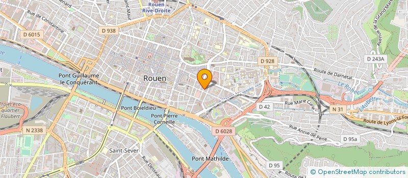 localisation de l'entreprise MONSIEUR MONJI JABOU  ROUEN