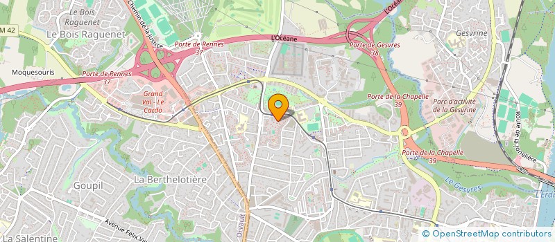localisation de l'entreprise MONSIEUR MONJI LETAIEF à NANTES