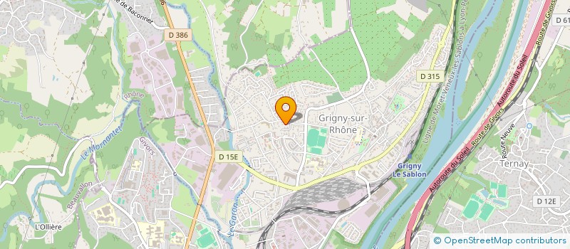 localisation de l'entreprise MONSIEUR MONJI OUERTANI  GRIGNY