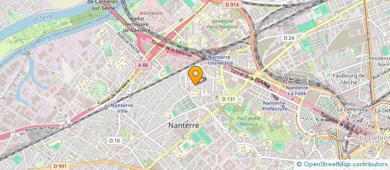 localisation de l'entreprise MONSIEUR MONJI SAKER à NANTERRE