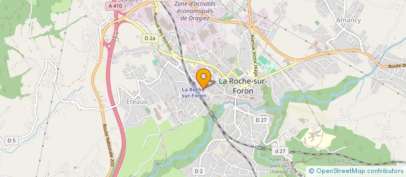 localisation de l'entreprise MONSIEUR MONJI TRIKI à LA ROCHE-SUR-FORON