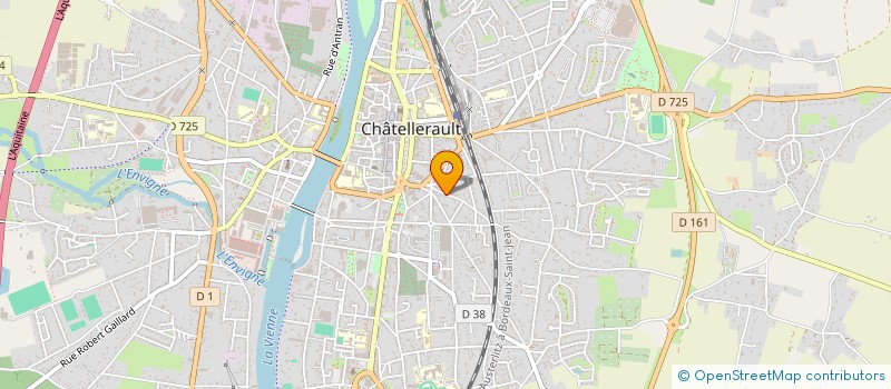 localisation de l'entreprise MONSIEUR MONJO MONJO  CHATELLERAULT