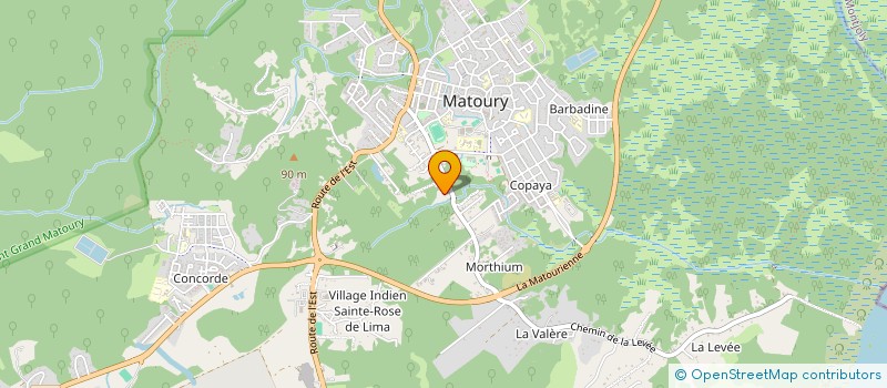 localisation de l'entreprise MONSIEUR MONOL GUILLAUD  MATOURY