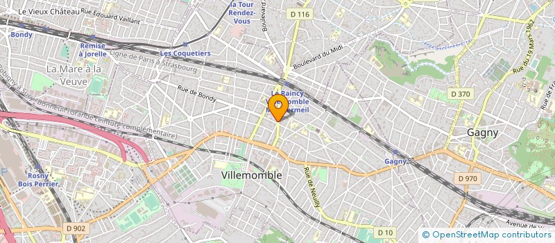 localisation de l'entreprise MONSIEUR MONOROM TEP à VILLEMOMBLE