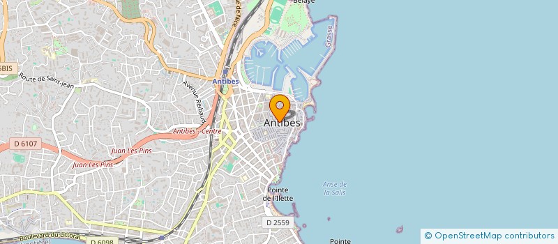 localisation de l'entreprise MONSIEUR MONSEF DAHMAN à ANTIBES