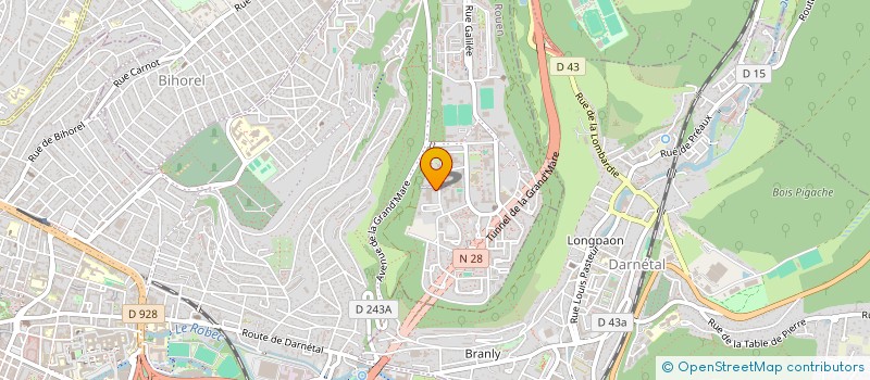 localisation de l'entreprise MONSIEUR MONSON KOULIBALY à ROUEN