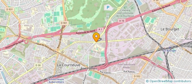 localisation de l'entreprise MONSIEUR MONSSEF MESTOUR à LA COURNEUVE