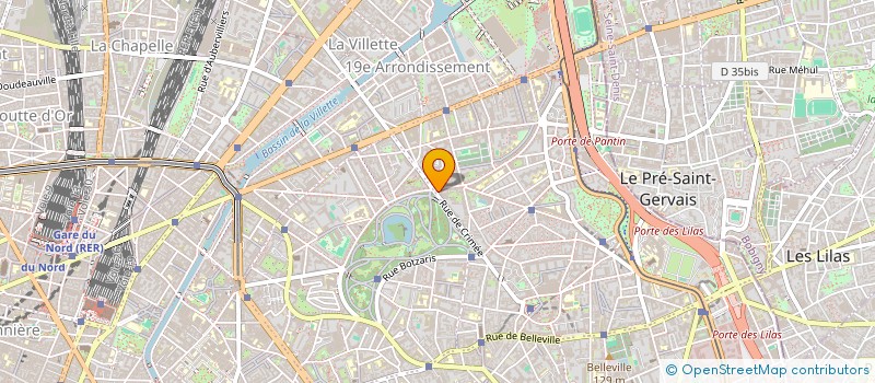 localisation de l'entreprise MONSIEUR MONSUR ALAM  PARIS 19