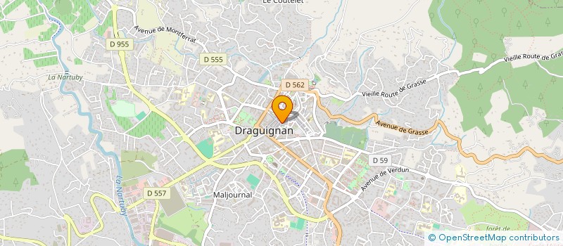 localisation de l'entreprise MONSIEUR MONTA ZAMMEL  DRAGUIGNAN